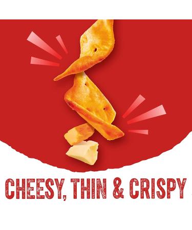 Cheez-It Snap'd Double Cheese Cracker Chips - Thin & Crunchy Lunch Snack - 9oz Bag (12 Packs) - Buy Online on SooperMarket.com