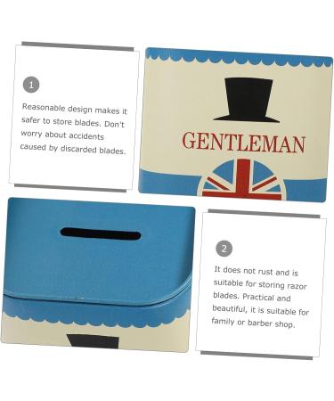 Angoily 3-Stage Blade Storage Box - Razor Blade Dispenser & Trash Container for Safe Storage - Buy Online on SooperMarket.com