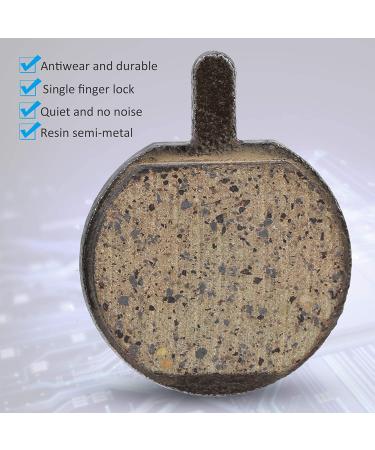5 Pairs Semi-Metal Bike Disc Brake Pads | Electric Bike & Scooter Replacement - Buy Online on SooperMarket.com