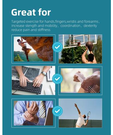 Adjustable Wrist Strap Stress Ball for Hand Therapy - Ideal for Adults, Seniors, Arthritis, Carpal Tunnel - Strength Training Hand Exerciser - Buy Online on SooperMarket.com