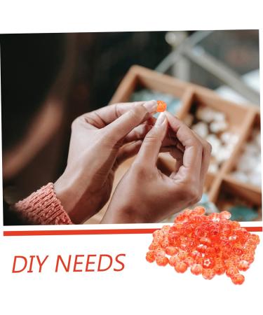 KONTONTY 100pcs Pumpkin Beads Bracelet DIY Supplies Earring Beads Lantern Charm Beads DIY Bead Pumpkin Loose Beads Thanksgiving Earring Making Beads Tibetan Beads Bags Czech Republic Glass - Buy Online on SooperMarket.com