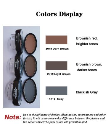 Waterproof Eyebrow Stamp Powder Seal - 301 Light Brown - Buy Online on SooperMarket.com