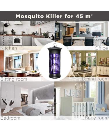 HUNTINGOOD Bug Zapper - Portable Indoor Insect Killer with 365NM UV Lamp - Chemical Free, Child Safe - Spare Bulb Included - 2023 Upgraded - Buy Online on SooperMarket.com