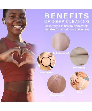 6-Piece African Net Sponge Set - Shower Exfoliation & Body Scrubs for Smooth Skin - Ideal for Daily Use (Yellow & White) - International Shipping Available - Buy Online on SooperMarket.com