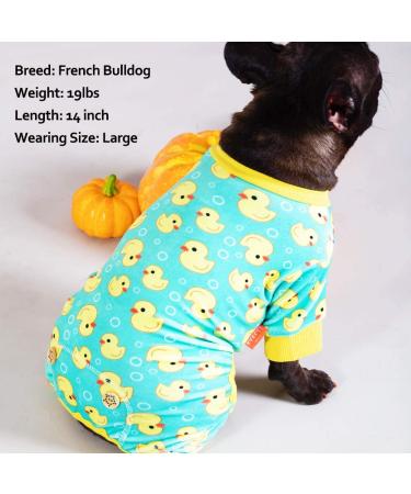 KYEESE Dog Pajama Yellow Duck Onesie - XX-Large Soft Stretchable Pet Pajamas - Buy Online on SooperMarket.com