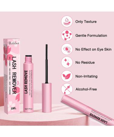 Rofitbest Lash Remover Cluster Lash Glue Remover Eyelash Remover for Cluster Lashes Lash Adhesive Remover Lash Glue Remover Mascara Wand Glue Remover (Eyelash Remover 5g) 5g Eyelash Remover - Buy Online on SooperMarket.com
