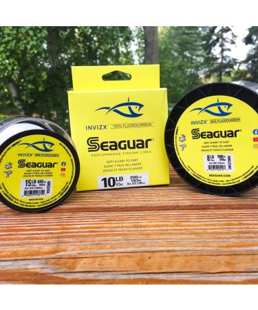 Seaguar InvizX 4lb Fluorocarbon Fishing Line - Soft Casting, Premium Quality - Buy Online on SooperMarket.com