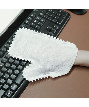 Nicfaky Disposable Dust Removal Gloves Non-Woven Fabric Dual-Sided Cleaning Gloves for Grab and Lock in Dust Pet Hair - Buy Online on SooperMarket.com