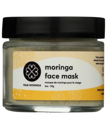 True Moringa Moringa Face Mask | Deep Pore Detox Clarifying and Purifying Facial Mask | Vegan Skincare