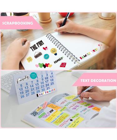 500pc Family Friend Theme Scrapbooking Sticker Decals - Waterproof Vinyl Memories Stickers for Album Embellishment (Family Theme) - Buy Online on SooperMarket.com