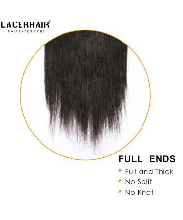 Lacer 10 Yaki Clip in Hair Extensions 120G 7 Pieces 10 Inch - Natural Black Remy Human Hair for Fashion Black Women with Relaxed Hair - Buy Online on SooperMarket.com
