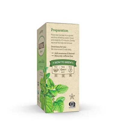 Alvita Organic Lemon Balm Herbal Tea - 24 Premium Tea Bags for Lemony Flavor & Aroma - Buy Online on SooperMarket.com