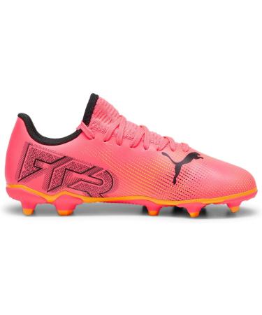 PUMA Unisex Kids Future 7 Play FG/AG Football Shoe - 37.5 EU - Sunset Glow & Puma Black - Shop Now! - Buy Online on SooperMarket.com