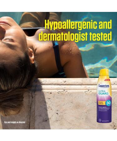 Coppertone ULTRA GUARD SPF 30 Continuous Spray Sunscreen (5.5 oz) - Pack of 1 - Buy Online on SooperMarket.com