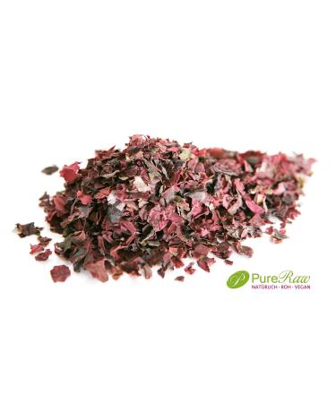 Buy Organic Dulse Flakes | Wild Atlantic Algae | Vegan Umami Seasoning | Pureeraw 25g - International Shipping Available - Buy Online on SooperMarket.com