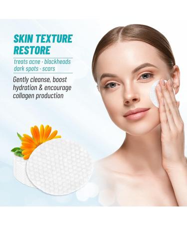 Glycolic Acid Pads 30% - 50 Count for Face | Salicylic Acid Peel Exfoliating Pads for Dark Spots & Acne | Resurfacing Pads - Buy Online on SooperMarket.com