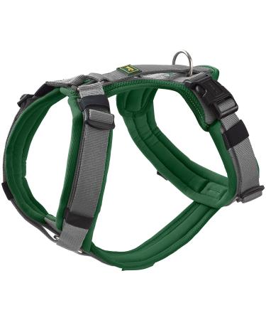 Hunter Harness Maldon Up Size: SM Color: dark green/grey SM dark green/grey