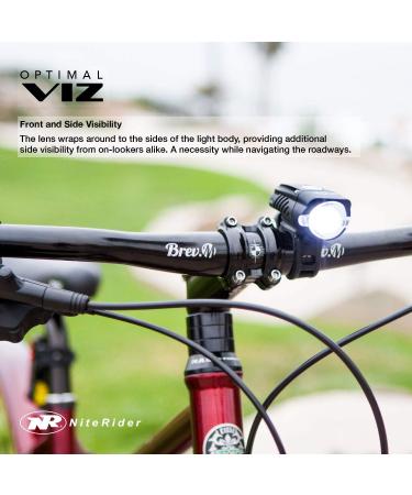 NiteRider Swift 500 Front and Sabre 110 Rear Bike Light Combo Pack - USB Rechargeable, Easy Install, Water Resistant LED Lights for Road Commuting and Cycling Safety - Buy Online on SooperMarket.com