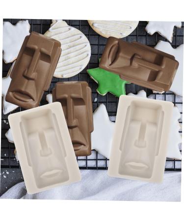 Alipis Moai Stone Statue Mold Easter Island Candy Silica Gel 7.5X5X2CM As Shown 3 - Buy Online on SooperMarket.com