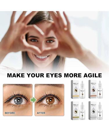 GERRIT Eye Color Changing Drops - Light Green IrisInk Fancy Drops to Lighten & Brighten Eye Color - Buy Online on SooperMarket.com