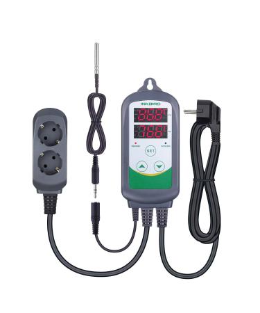Inkbird ITC-308S Digital Temperature Controller Thermostat with 1.97" Jack Plug NTC Temperature Probe ITC-308S with 1.97" Sensor Probe