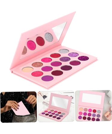 PLAFOPE 15 Eyeshadow Palette Glitter Eyeshadow Colorful Eyeshadow Woman Eyeshadow Compact Purple - Buy Online on SooperMarket.com