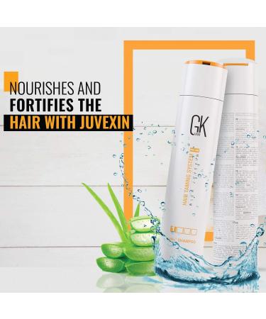 GK HAIR Global Keratin pH+ Clarifying Shampoo (10.1 Fl Oz) Deep Cleansing with Aloe Vera, Vitamins & Natural Oils - For All Hair Types - Buy Online on SooperMarket.com