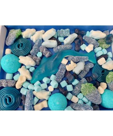 Happy Birthday Gift Pick n Mix Blue 300g Gluten Free Sweets Selection Box Sweet Hamper Birthday Present for boy Kids him Adult  - Buy Online on SooperMarket.com