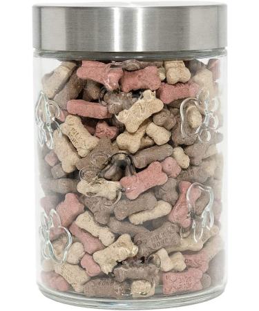Amici Home Maxwell Dog Canister - Medium | Stylish Pet Food Storage - Buy Online on SooperMarket.com