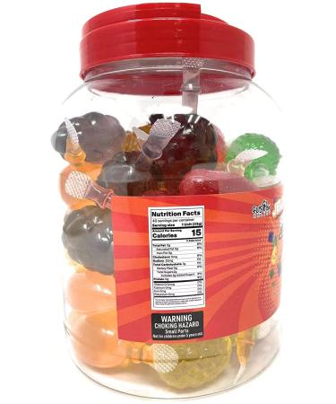 Fusion Select Fruit-Shaped Jelly Snacks - Assorted Flavors (Strawberry, Orange, Apple & More) - TikTok Challenge Hit! - Buy Online on SooperMarket.com