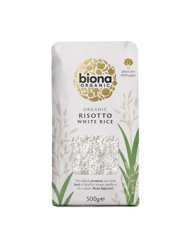 Biona Organic Risotto Rice White 500g 1 500 g (Pack of 1)