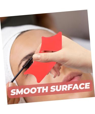 Baluue Eyeliner Eyelash Shield Eyelash Applicator Tool Women Eyeliner Stencils Red 10.3x3.8cm Red - Buy Online on SooperMarket.com