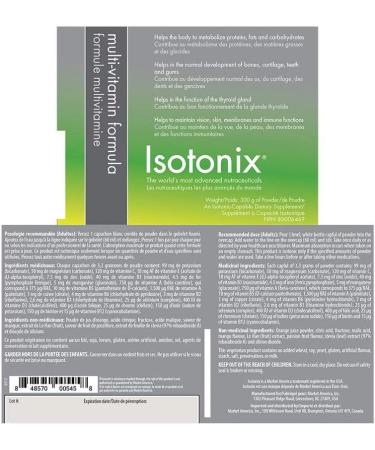 Isotonix Multivitamin Helps to Maintain Vision Skin Membrane and Immune Functions Helps the Body to Metabolize Proteins Fats and Carbohydrates Helps in the Normal Development of Bones Cartilage Teeth and Gums Market America (90 Servings) - Buy Online on SooperMarket.com