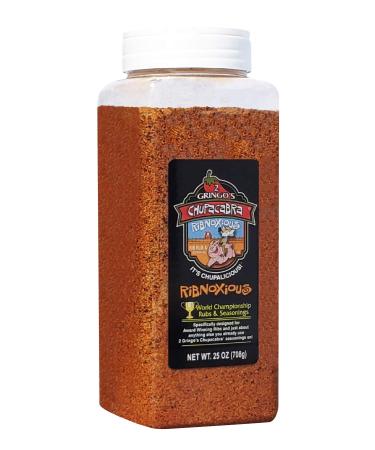 2 Gringos Chupacabra Ribnoxious Rib Rub, 25 Ounce