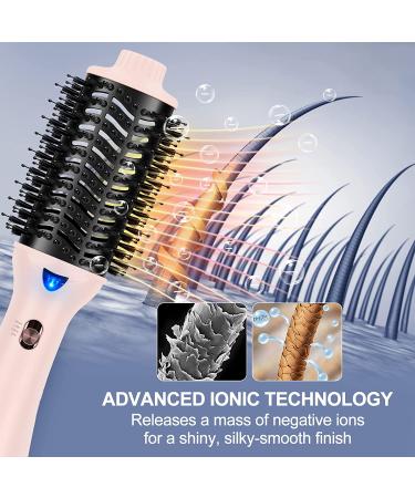 Aima Beauty One Step Hair Dryer Brush Volumizer - Pink | Reduce Frizz & Static | Hair Styling Tools - Buy Online on SooperMarket.com