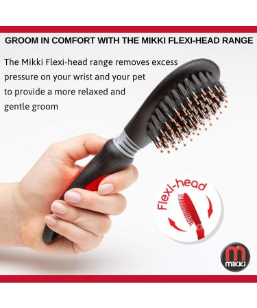 Mikki Kitten Cat Grooming Kit - Slicker Brush, Comb, Flea Comb Set - Buy Online on SooperMarket.com