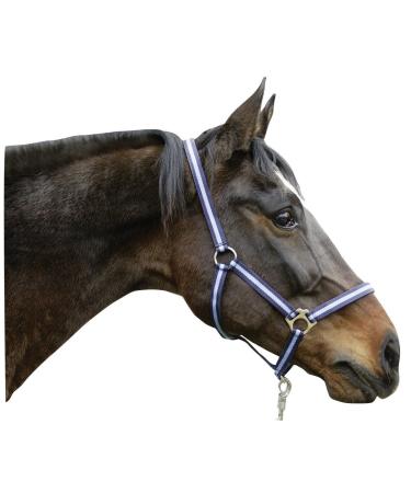 Kerbl Nylon Halter Hippo Nylon Halter for Pony Shetty Full Cob XFull 6 Colors Size 3 Blue