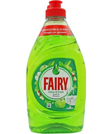 Fairy Washing UP Liquid Apple & Rhubarb 320 mL - PACK OF 2 - Buy Online on SooperMarket.com