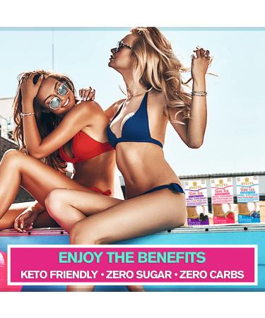 Hyleys Acai Berry Slim Tea - 25 Foil Envelope Tea Bags (0.05 oz each) | Weight Loss & Detox - Buy Online on SooperMarket.com