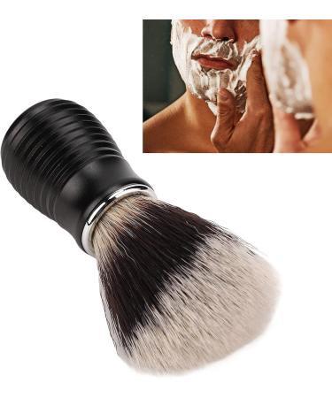 Premium Portable Shaving Brush for Men - Nylon Hair Beard Cleaning Aluminum Handle | Ideal for Home & Salon Use - Buy Online on SooperMarket.com