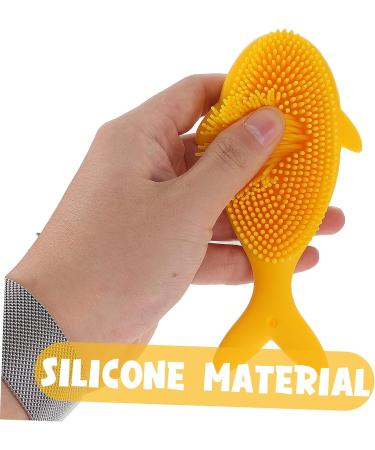 Beavorty 4pcs Silicone Scalp Scrubber Bath Massage Brush Set - Shower Loofah Tool for Baby | Scalp Massaging Tools - Buy Online on SooperMarket.com