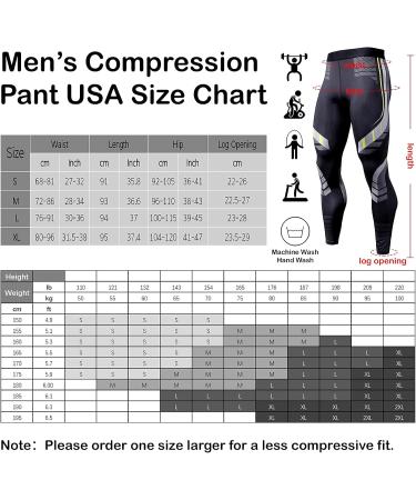 OEBLD Compression Pants Men UV Blocking Running Tights 1 or 2 Pack - Black Gym Leggings for Athletic Workout | Large Size - Buy Online on SooperMarket.com