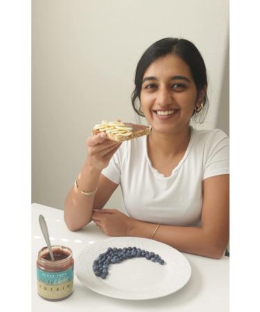 Nutilight Sugar Free Protein Hazelnut Spread and Dark Chocolate - Keto, Diabetic Friendly, Vegan, Non-GMO - 11 Ounces - Buy Online on SooperMarket.com