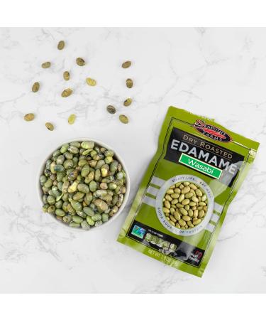 Seapoint Farms Dry Roasted Edamame Wasabi Pouches 3.5 oz 3 pk - Buy Online on SooperMarket.com