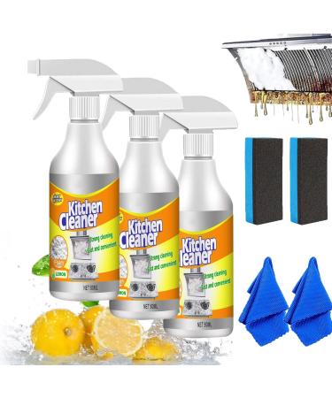 Neat Freakz All-Purpose Kitchen Pots and Pan Cleaner Neat Freakz Kitchen Cleaner Neat Freakz Multi-Purpose Foam Cleaner Kitchen Bubble Cleaner Spray Hbk All Purpose Kitchen Cleaner (3PCS)