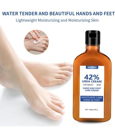 Urea 42% Foot Cream Foot Nourishing Cream For Cracked Heels And Dry Skin Deep Moisturizing Callus Remover For Dry And Hard Skin Feet And Hand Maximum Strength For Hand Foot And Body Care - Buy Online on SooperMarket.com