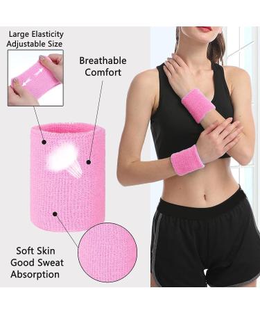 Amrta Gymnastics Grips Wristbands Set for Girls Youth Kids - 2 Pair Palm Protection Gloves with Wrist Support | Small Pink-Black - Buy Online on SooperMarket.com