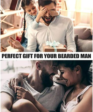 Houson Beard Care Set Gift for Men | 30ml Beard Oil 60ml Shampoo Balm Brush & Comb | Ideal for Beginners & Professionals - Buy Online on SooperMarket.com