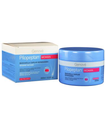 Genov  Pilopeptan Woman Regenerative Hair Mask 200ml - Repairs  Nourishes and Softens Hair - Hair Loss Treatment - Spain