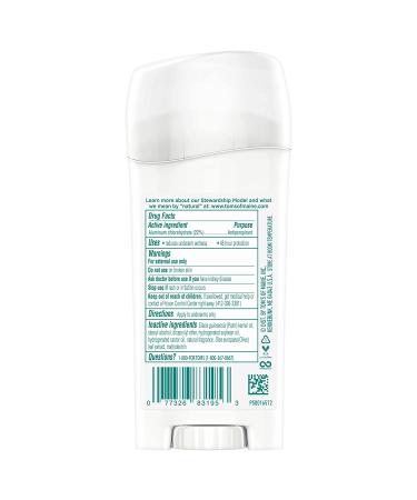 Tom's of Maine Women's Antiperspirant Deodorant 3-Pack, Natural Powder, 2.25 oz - Buy Online on SooperMarket.com